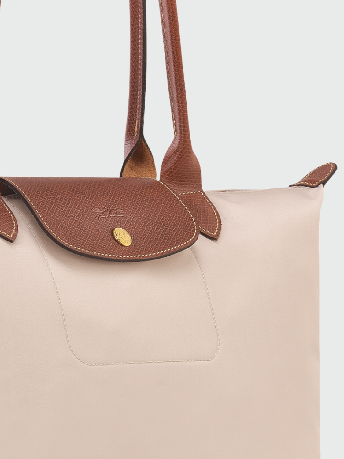 LONGCHAMP - LE PLIAGE ORIGINAL, BOLSO TOTE L Marfil