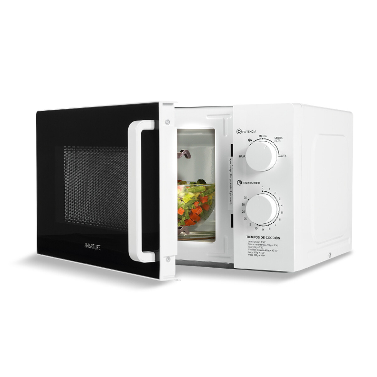 Microondas Smartlife Sl-mw020m - MICROONDAS SMARTLIFE 20L MANUAL BLANCO 