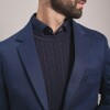 SACO GABARDINA AZUL