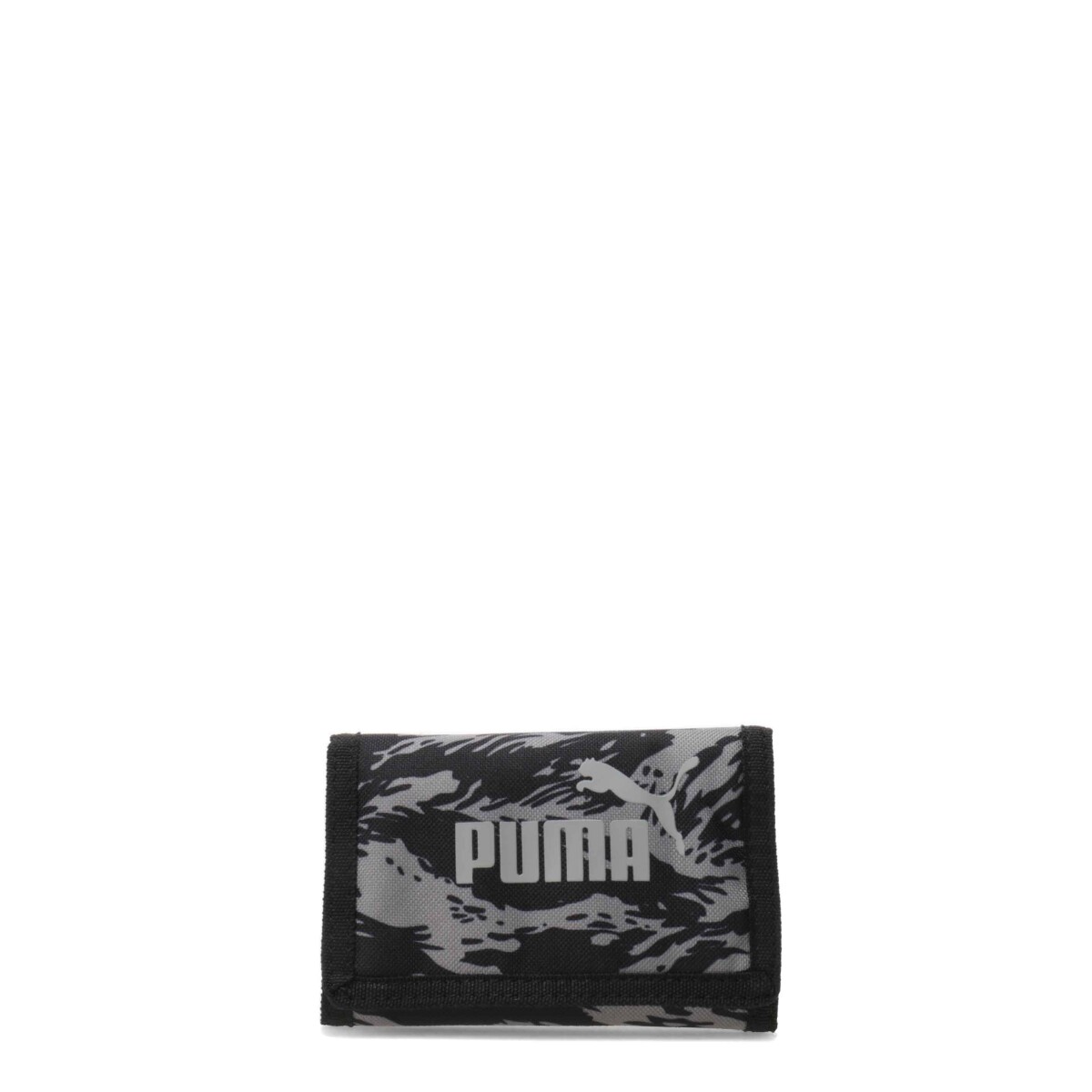 Billetera Puma Phase Aop - Negro - Gris 