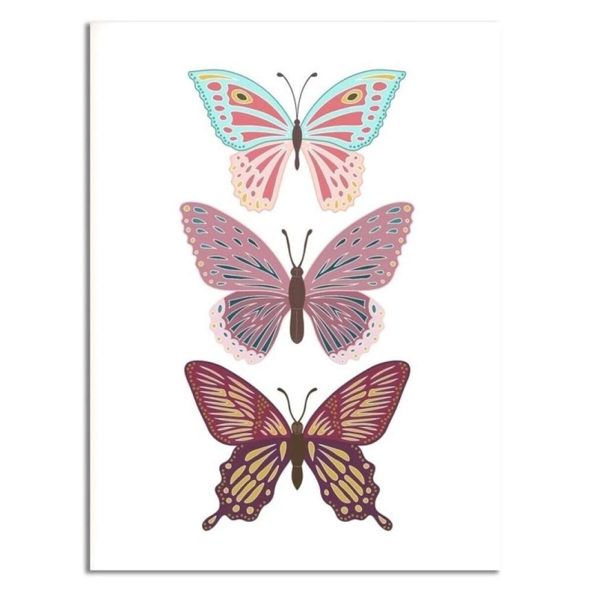 Cuadro Canvas 30X40Cm Mariposas 1 