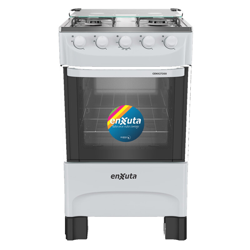 COCINA SUPERGAS 4 HORNALLAS BLANCA CON TERMOCUPLA - ENXUTA COCINA SUPERGAS 4 HORNALLAS BLANCA CON TERMOCUPLA - ENXUTA