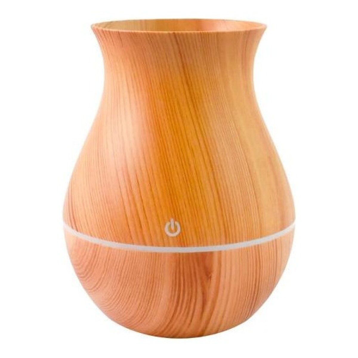Aromatizador difusor con touch y luces símil madera 130ml 