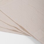 Set X 4 Servilletas Cocktail Tusor Soft 25x25 Natural