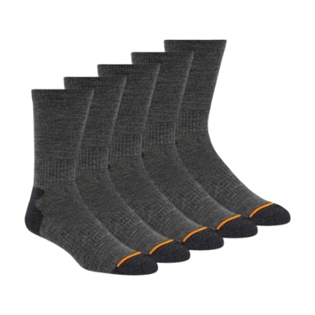 Set x5 medias de lana Weatherproof Gris