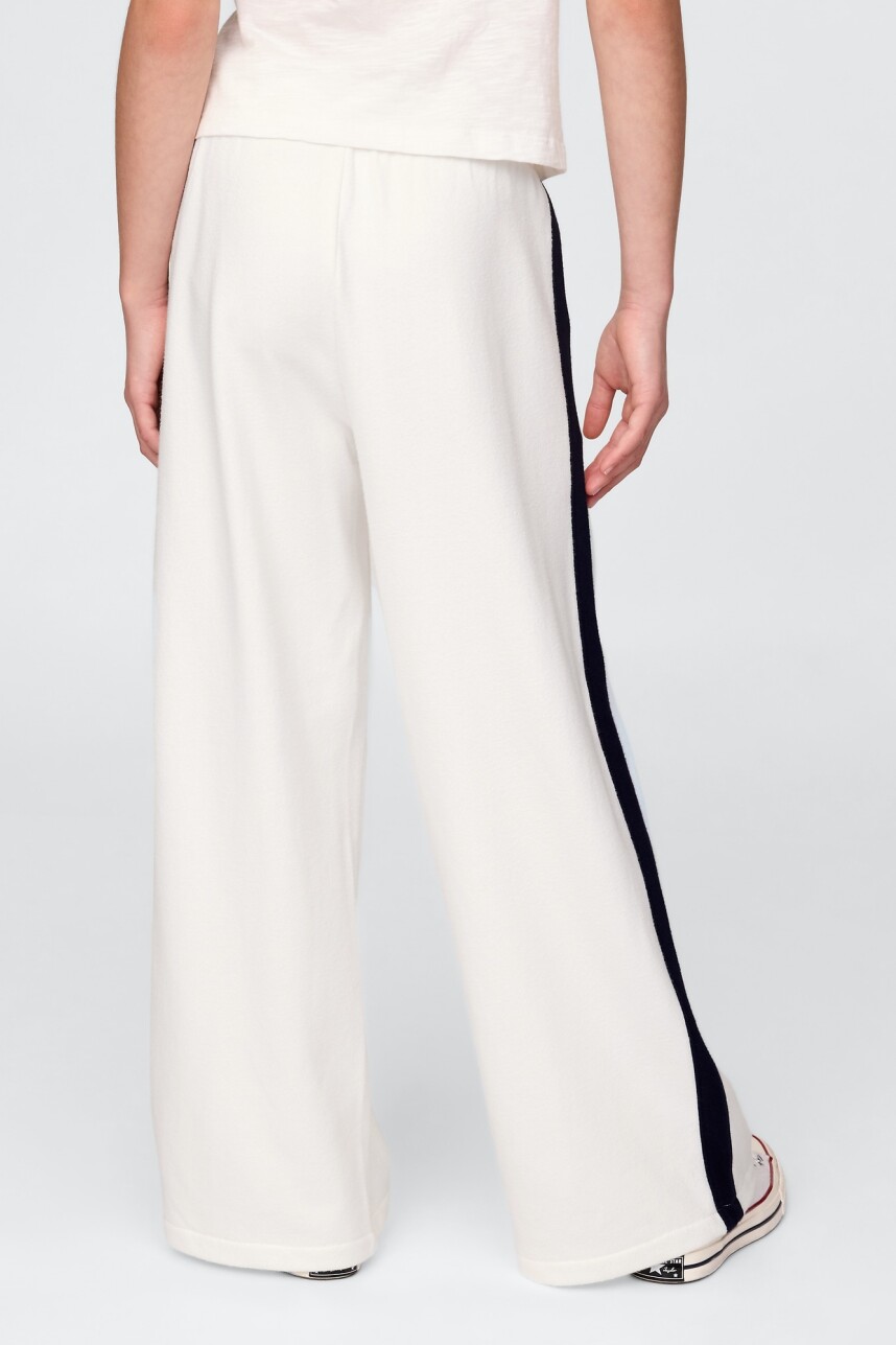 Pantalón Deportivo Logo Gap Sin Felpa Niña New Off White Opt1