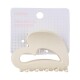 Pinza de cabello corazón blanco
