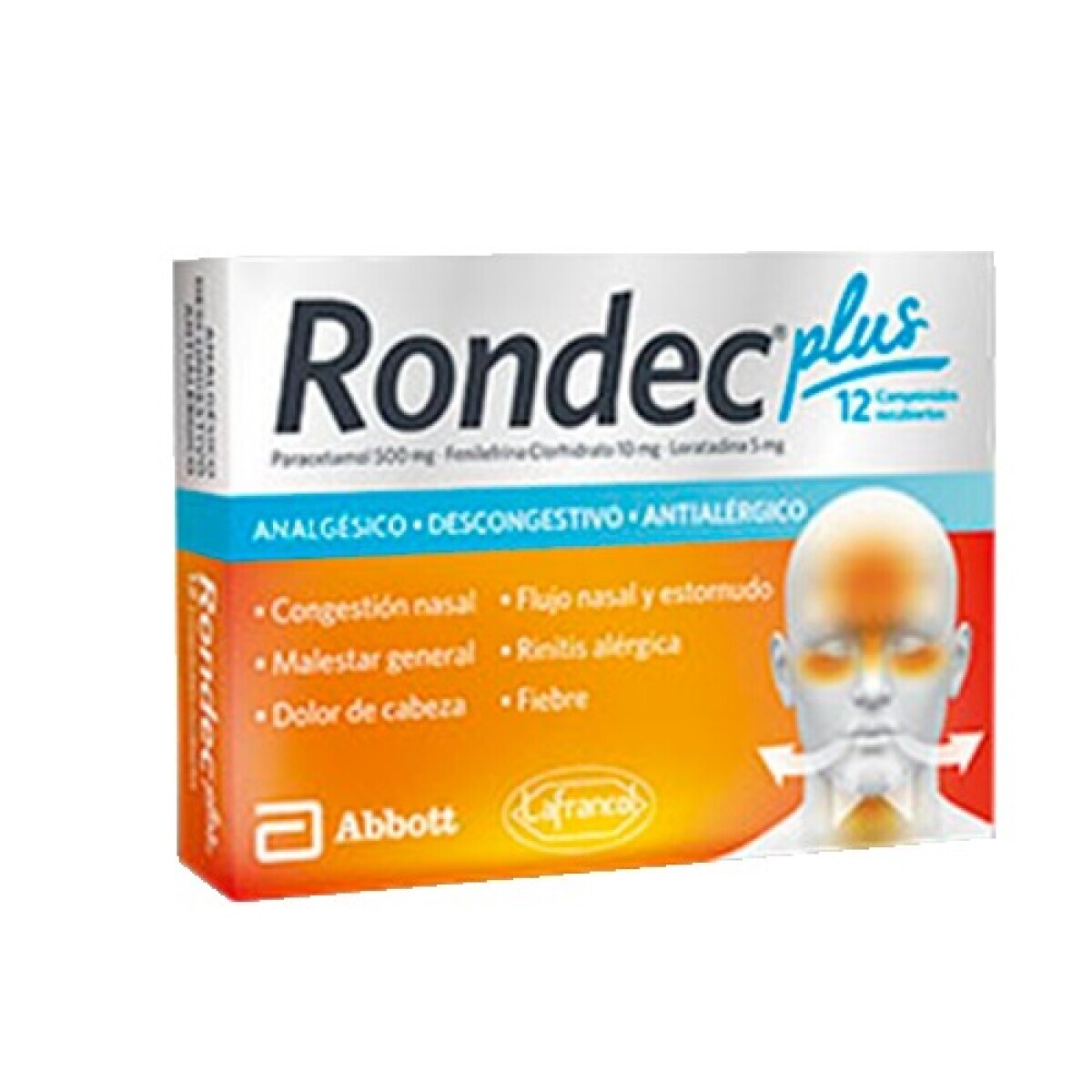 Rondec Plus 12 comprimidos 
