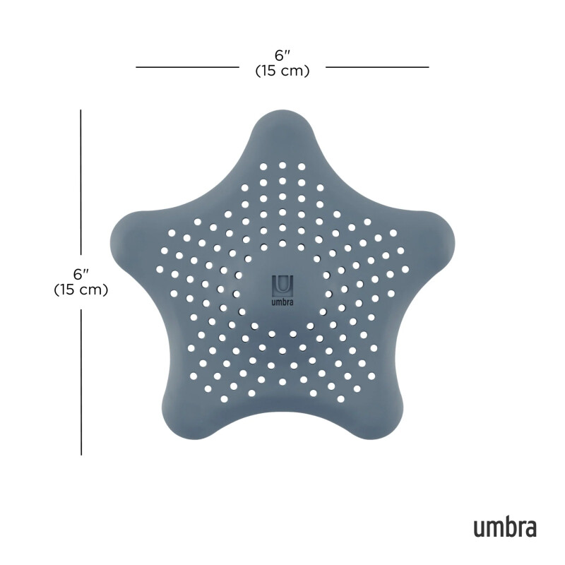 Filtro Silicona para Desagüe de Pileta u Baño Umbra Gris