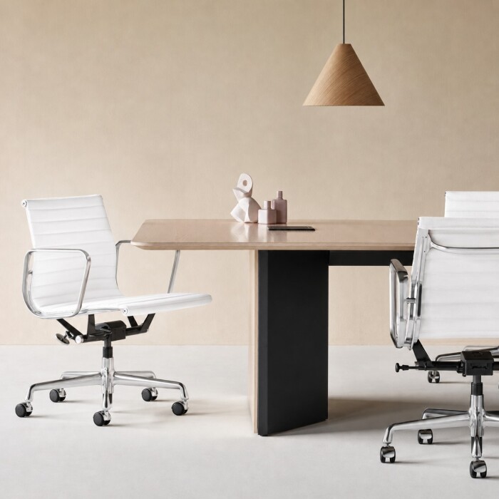 Silla Escritorio Eames White