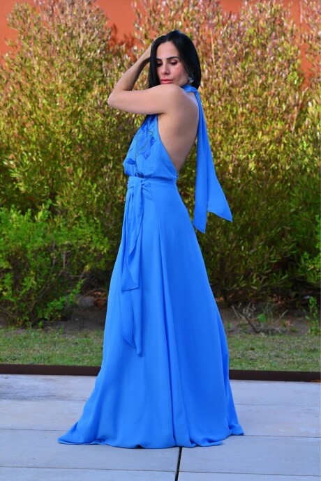 Vestido Maila Celeste