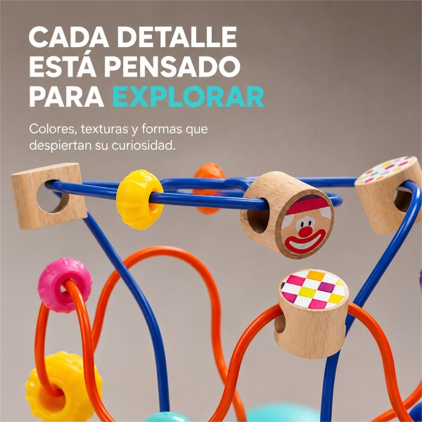 Cubo de Actividades Infantil 5 en 1 Elefante CELESTE