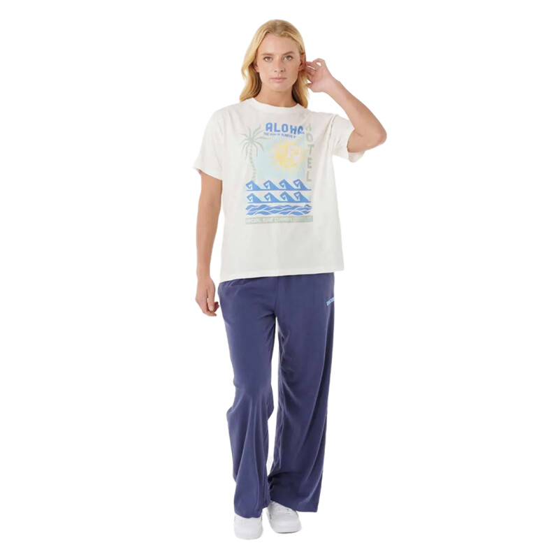 Remera Rip Curl Aloha Hotel Relaxed - Blanco Remera Rip Curl Aloha Hotel Relaxed - Blanco