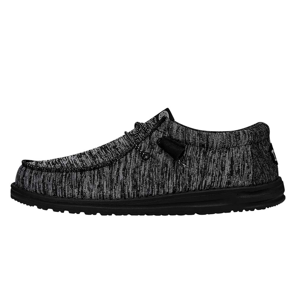 Alpargatas Wally Sport Knit Hombre Black/Black