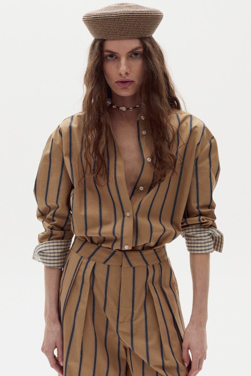Camisa James en Algodón - Legacy Stripes 