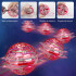 Bola Voladora Magica C/ Luces Spinner Drone Boomerang Color Rojo