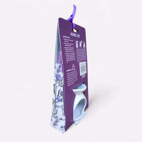 Aromatizador Hornito Con Cera Aromática Lavender