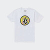 Remera Volcom Circle Stone Blanco