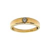 Anillo Solitario-Oro bajo-Piedra Zirconia-AN8088 conpiedra