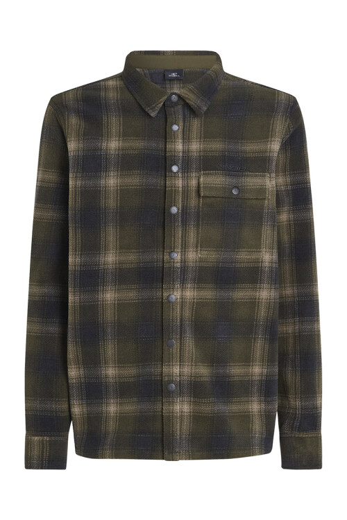 Camisa O'Neill Superfleece Greencheck Camisa O'Neill Superfleece Greencheck