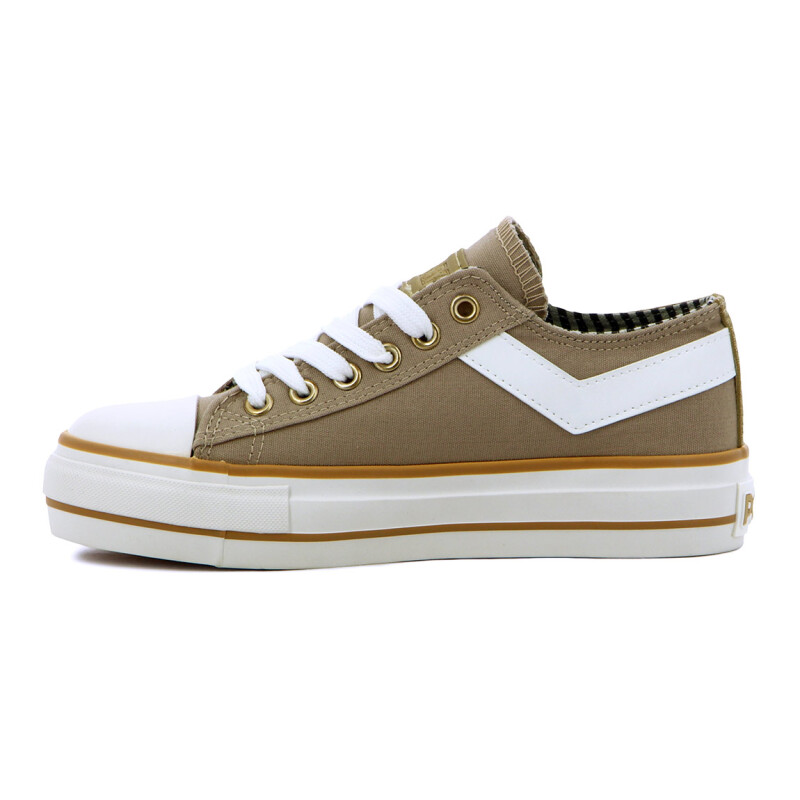 Pony Calzado Plataforma Casual Classic Women - Beige Beige