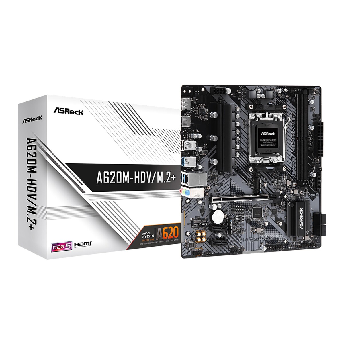 Tarjeta Madre Asrock A620M-HDV/M.2+ Socket AM5 