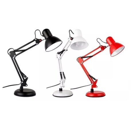 Lámpara Articulada Brazo Extensible De Metal Ub ROJO
