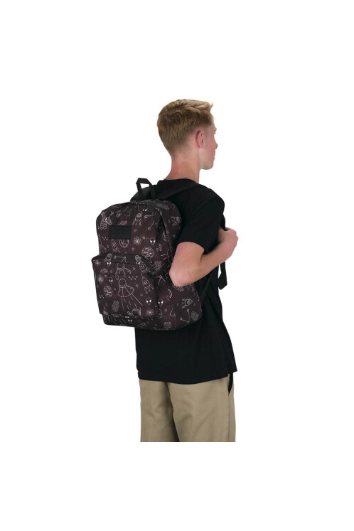 Mochila SuperBreak Plus + Cartuchera Cosmic City