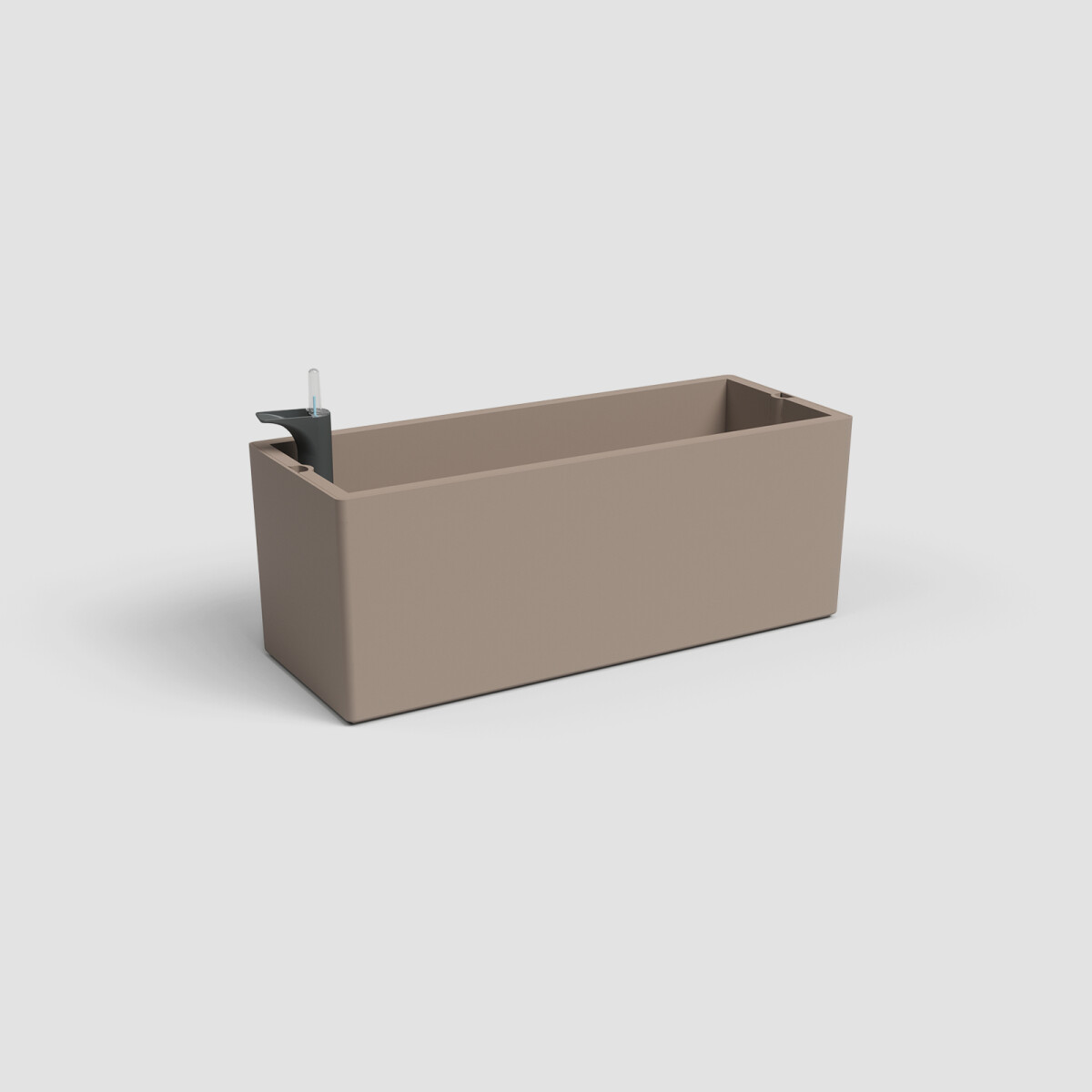 JARDINERA CON SISTEMA AUTO RIEGO RIMINI - TAUPE 