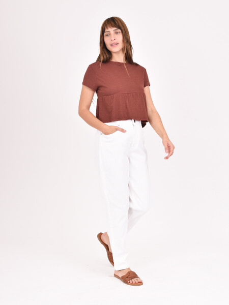 REMERA OLIVO MARRON OSCURO