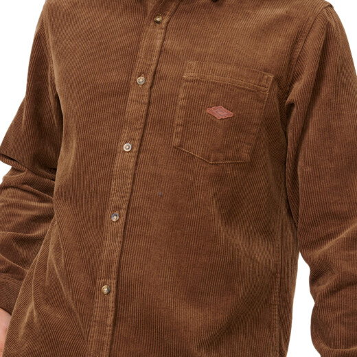 Camisa Rip Curl Classic Surf Cord - Marrón Camisa Rip Curl Classic Surf Cord - Marrón