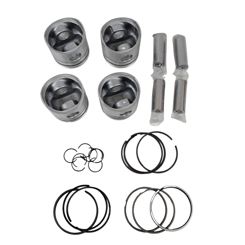 JUEGO DE PISTONES 1 MM GOL G1 / G2 1.6D CON AROS Juego De Pistones 1 Mm Gol G1 / G2 1.6d Con Aros
