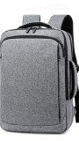 MOCHILA CHICAGO TRIBUNE GRIS