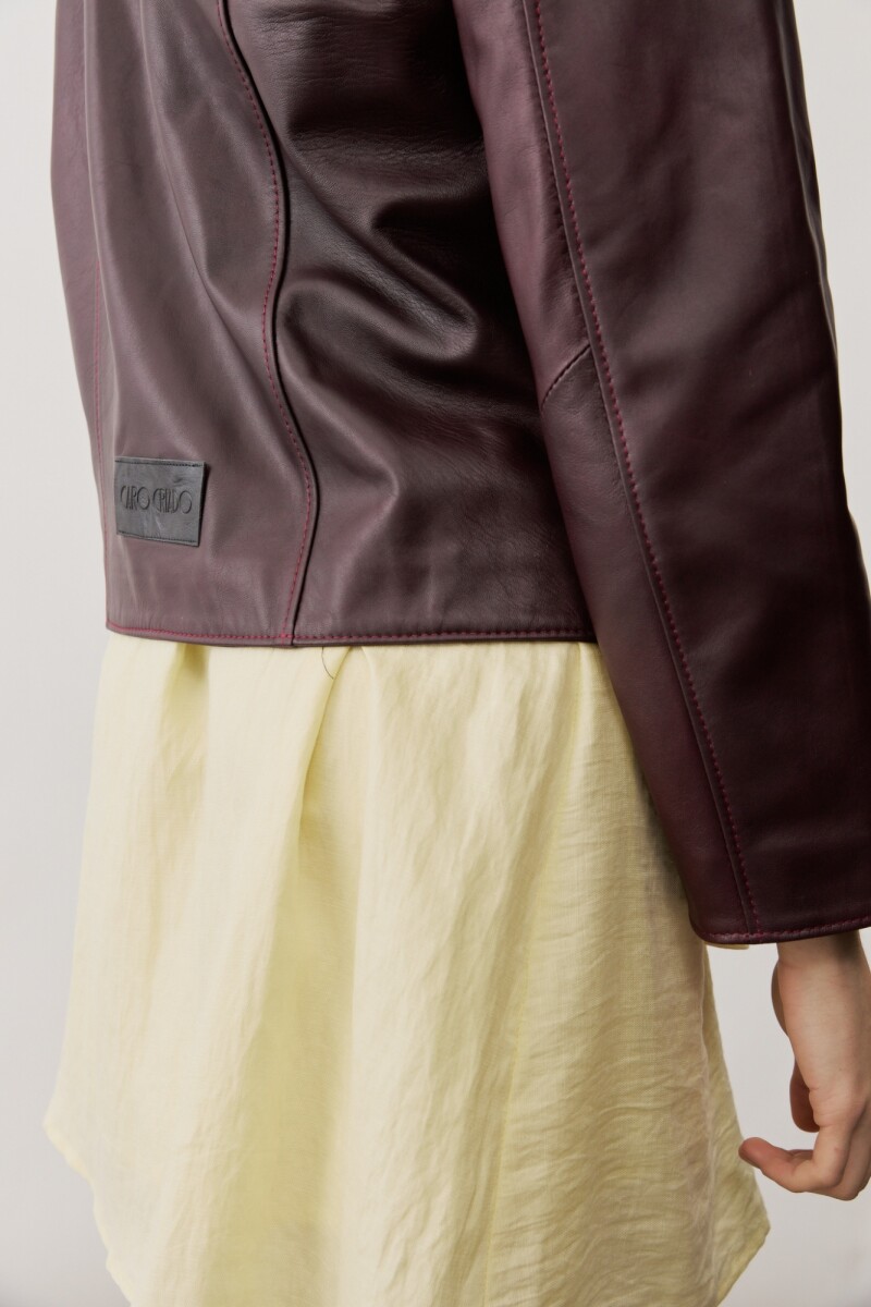 Chaqueta Dheli BORDO