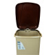 Tarro de residuos 40L con pedal BEIGE