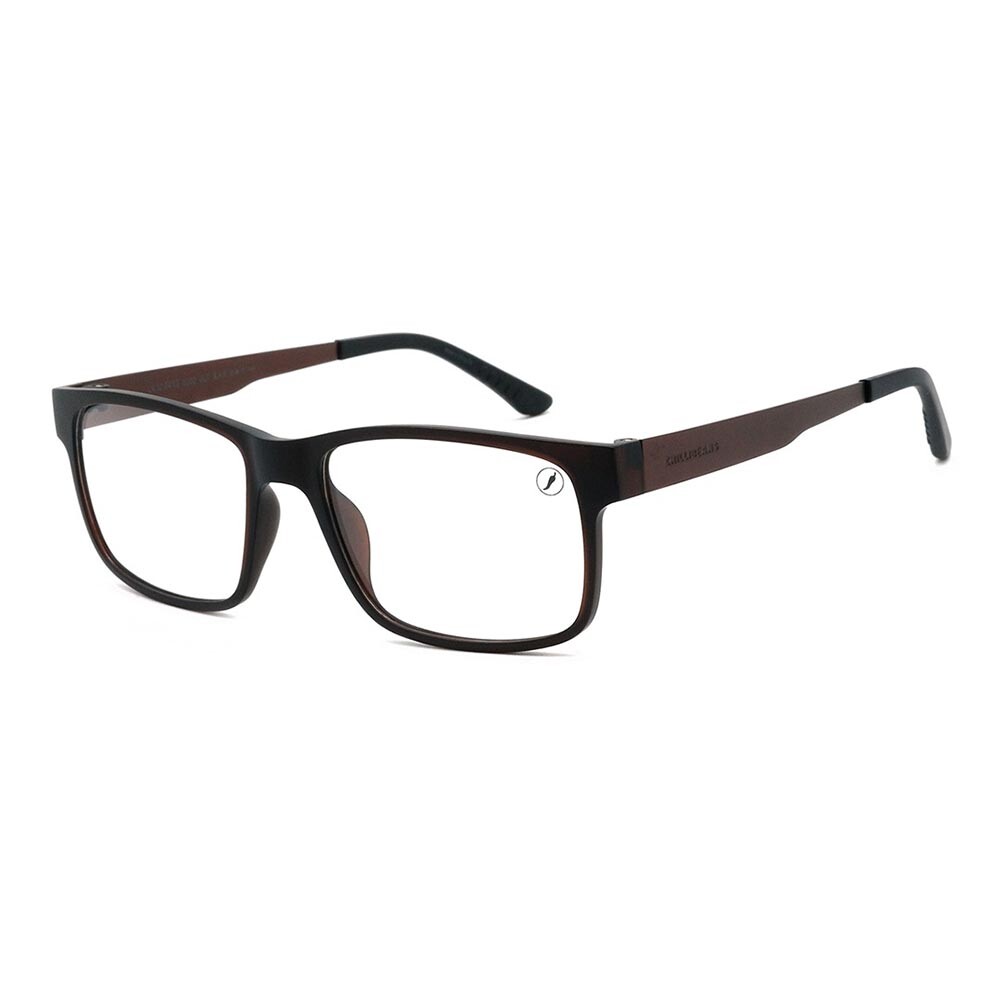 Lentes De Vista Ultem Chilli Beans Rectangular Marrón/Marrón