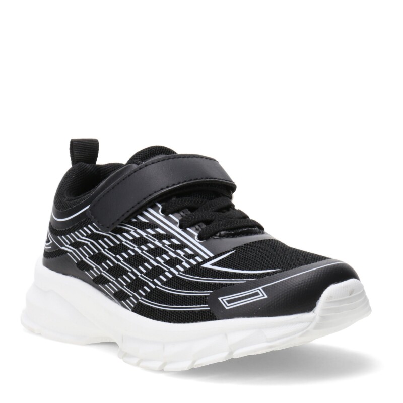 Championes Infantiles Push HERVAS con velcro Negro