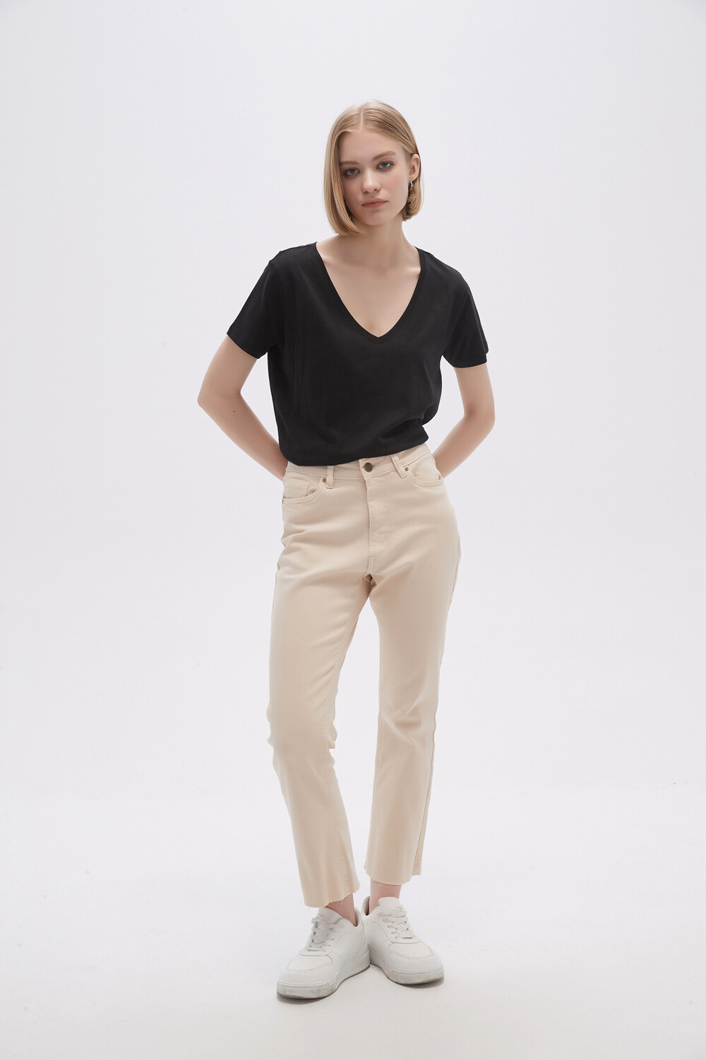 Pantalon Blute Beige Claro