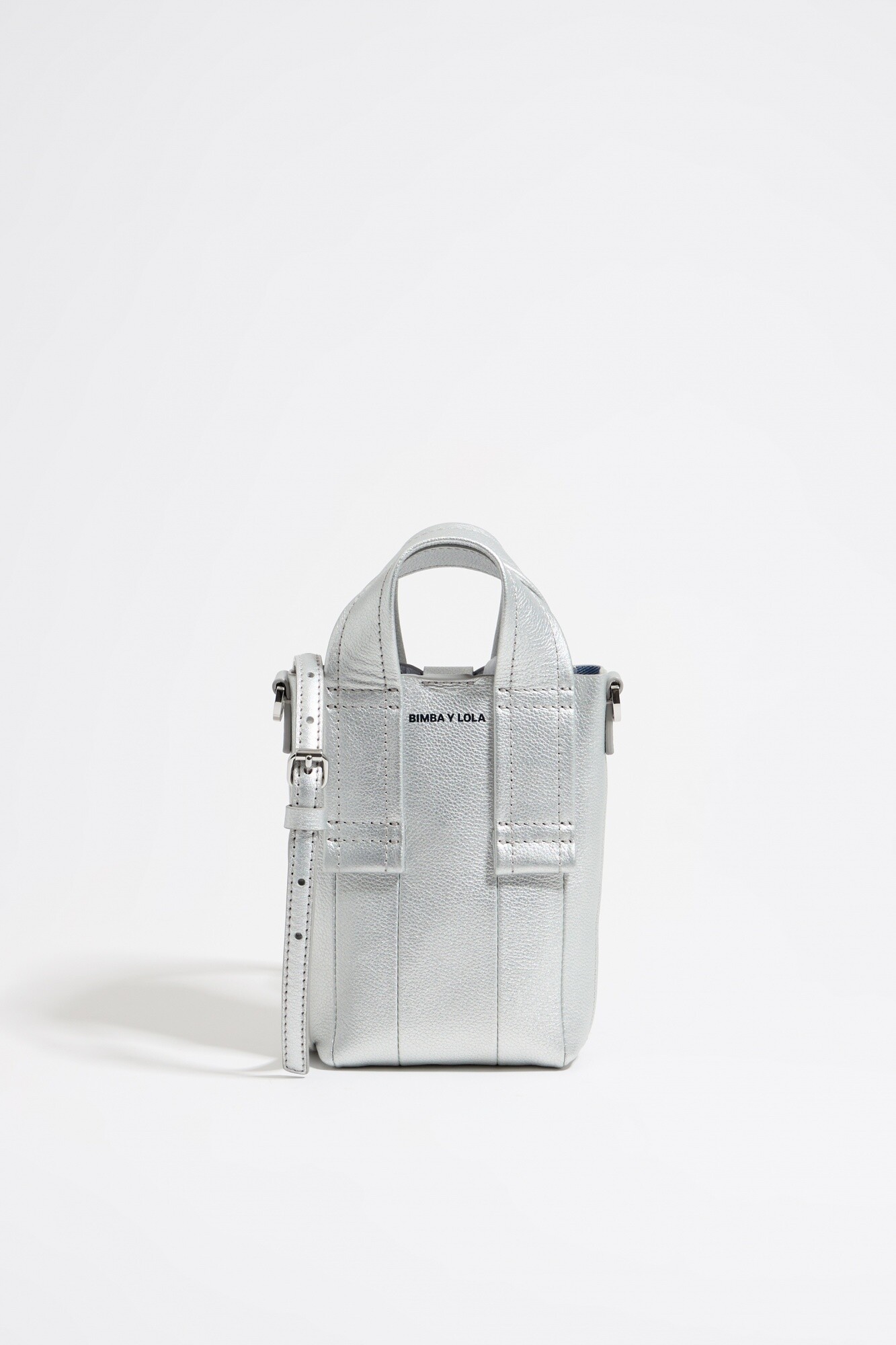 Bandolera Mini Bolso Bimba Y Lola Arena Bolso Blanco Piel El Corte