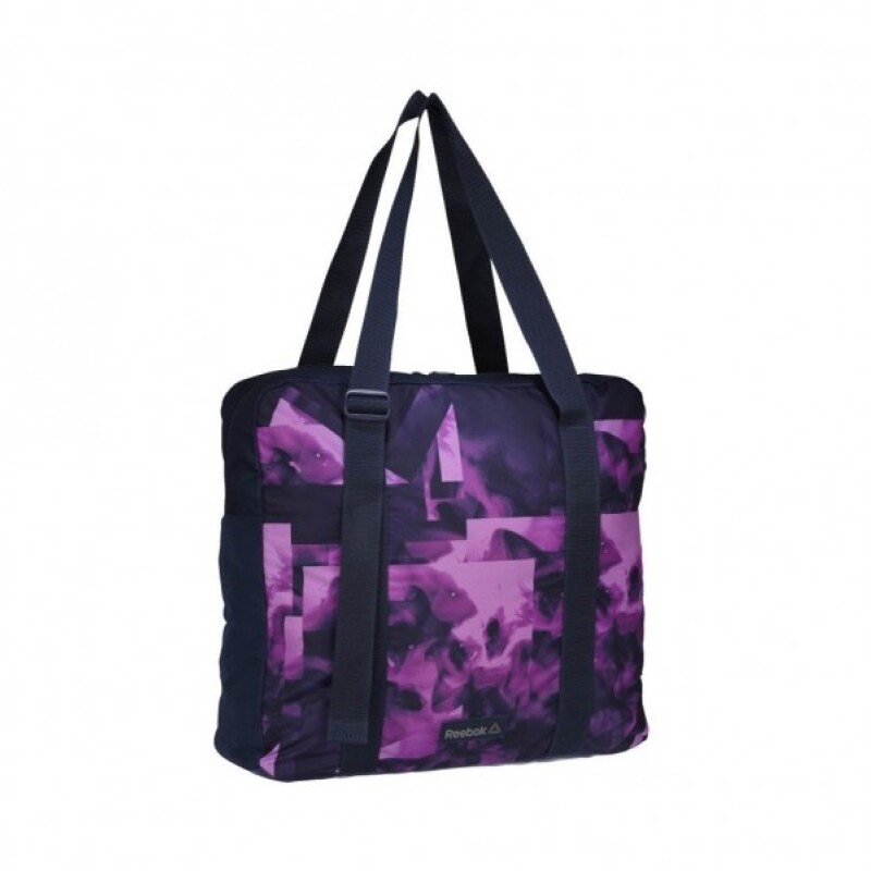Cartera Reebok Found Tote Azul Marino - Fucsia