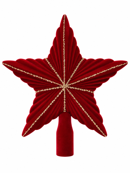 PUNTERO ESTRELLA VELVET BORDEAUX