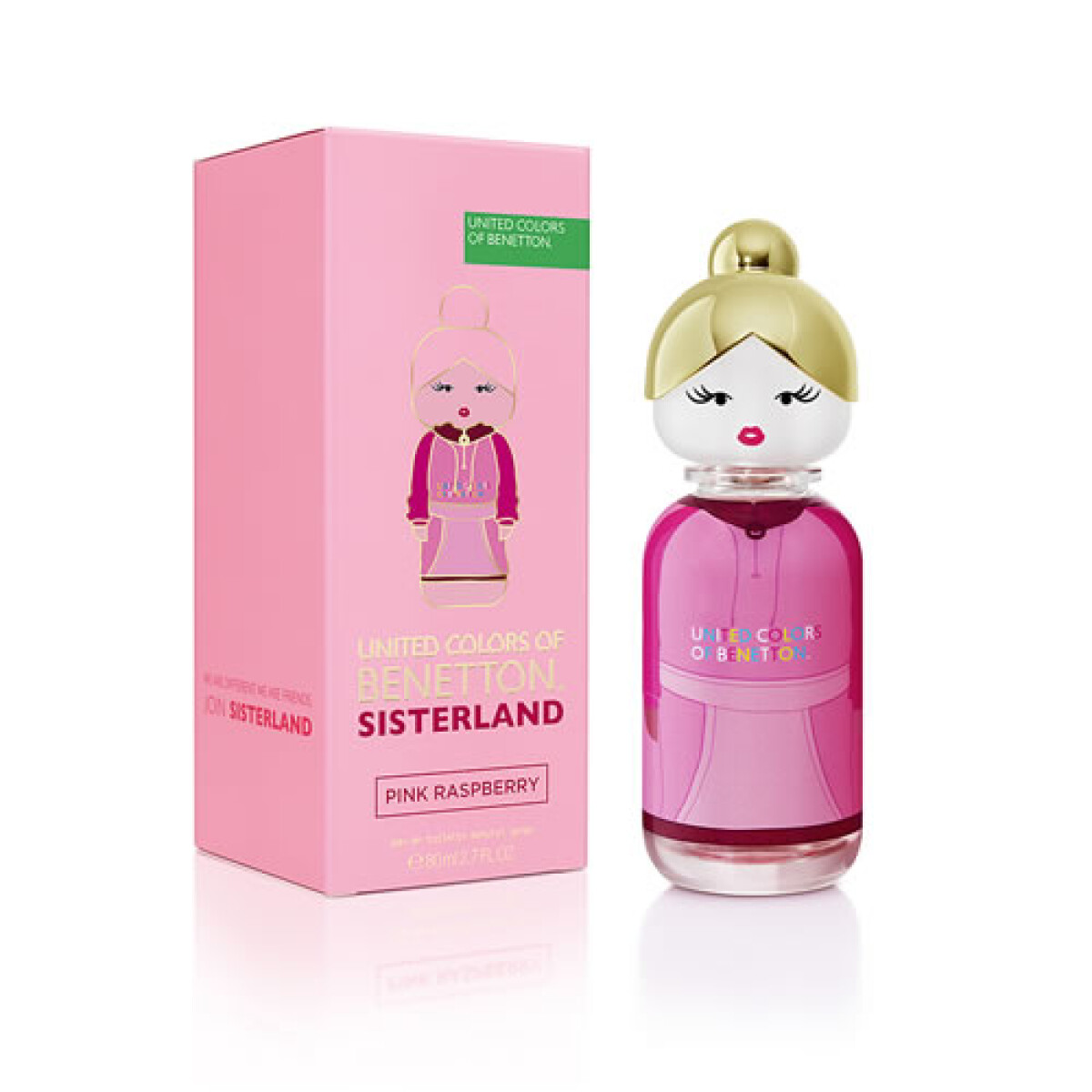 PERFUME BENETTON SISTERLAND PINK RASPBERRY EDT 80ml 