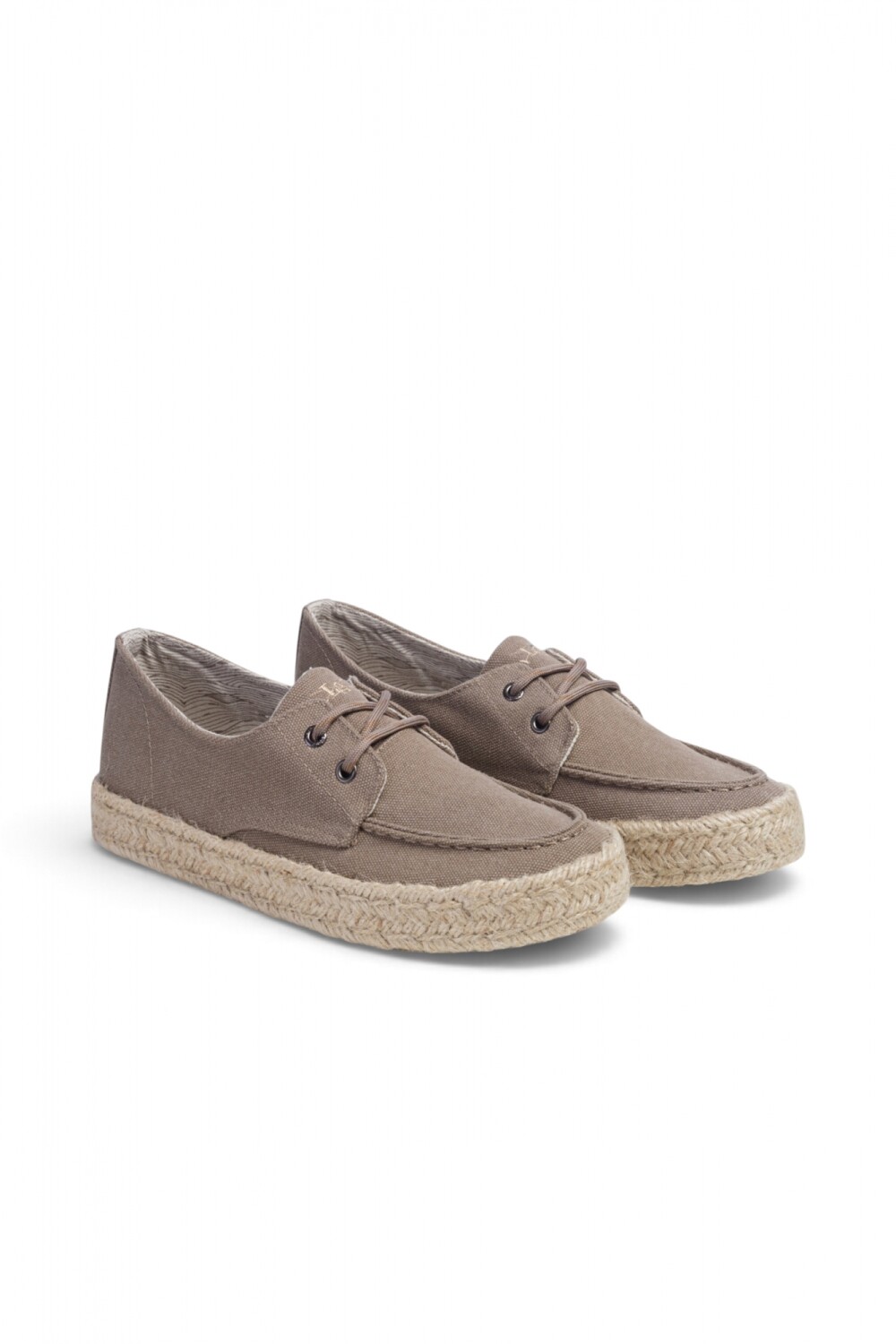 ZAPATO NAUTICO CANVAS Tostado