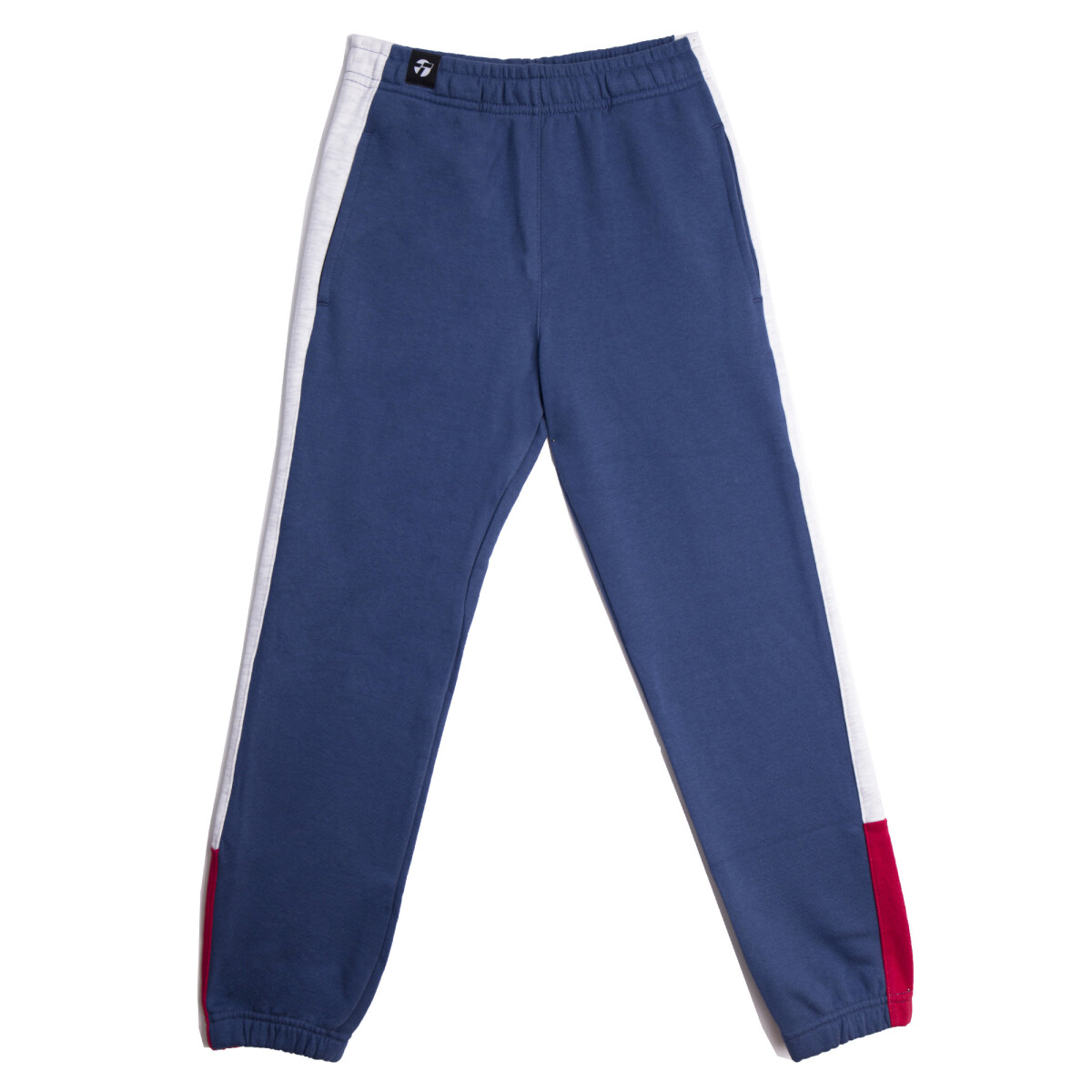 Pantalón Infantil Topper Jogger Kids - Azul Marino - Gris 