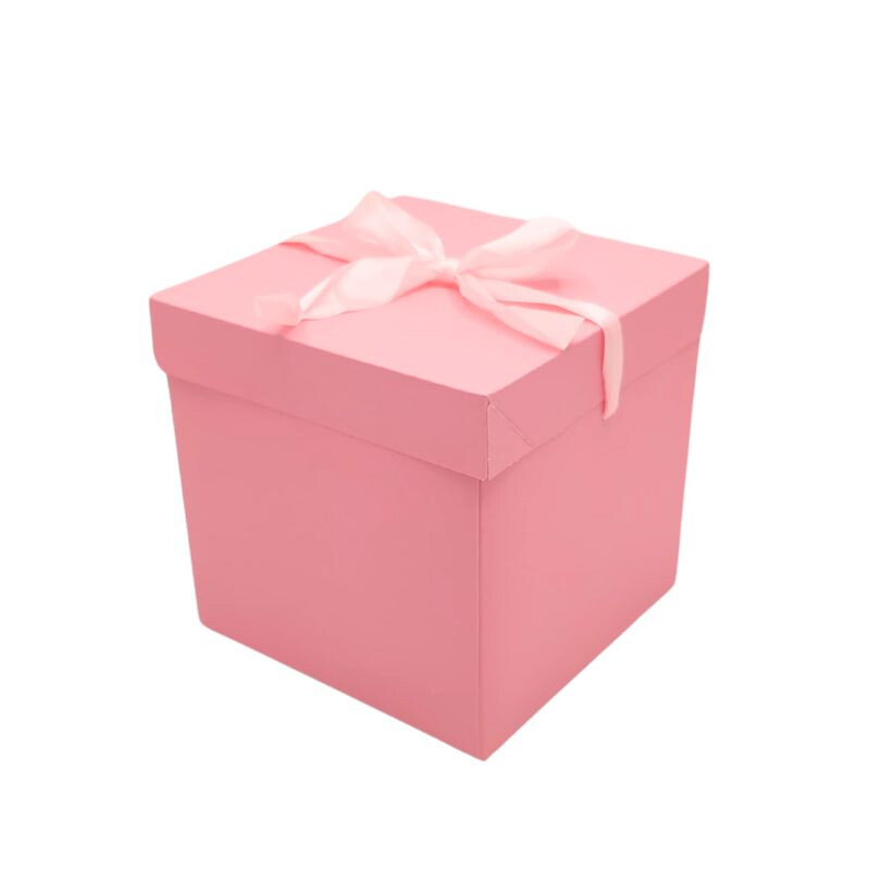 Caja de Regalo Grande Rosado