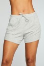 LINEN RIB RESORT SHORTS Gris