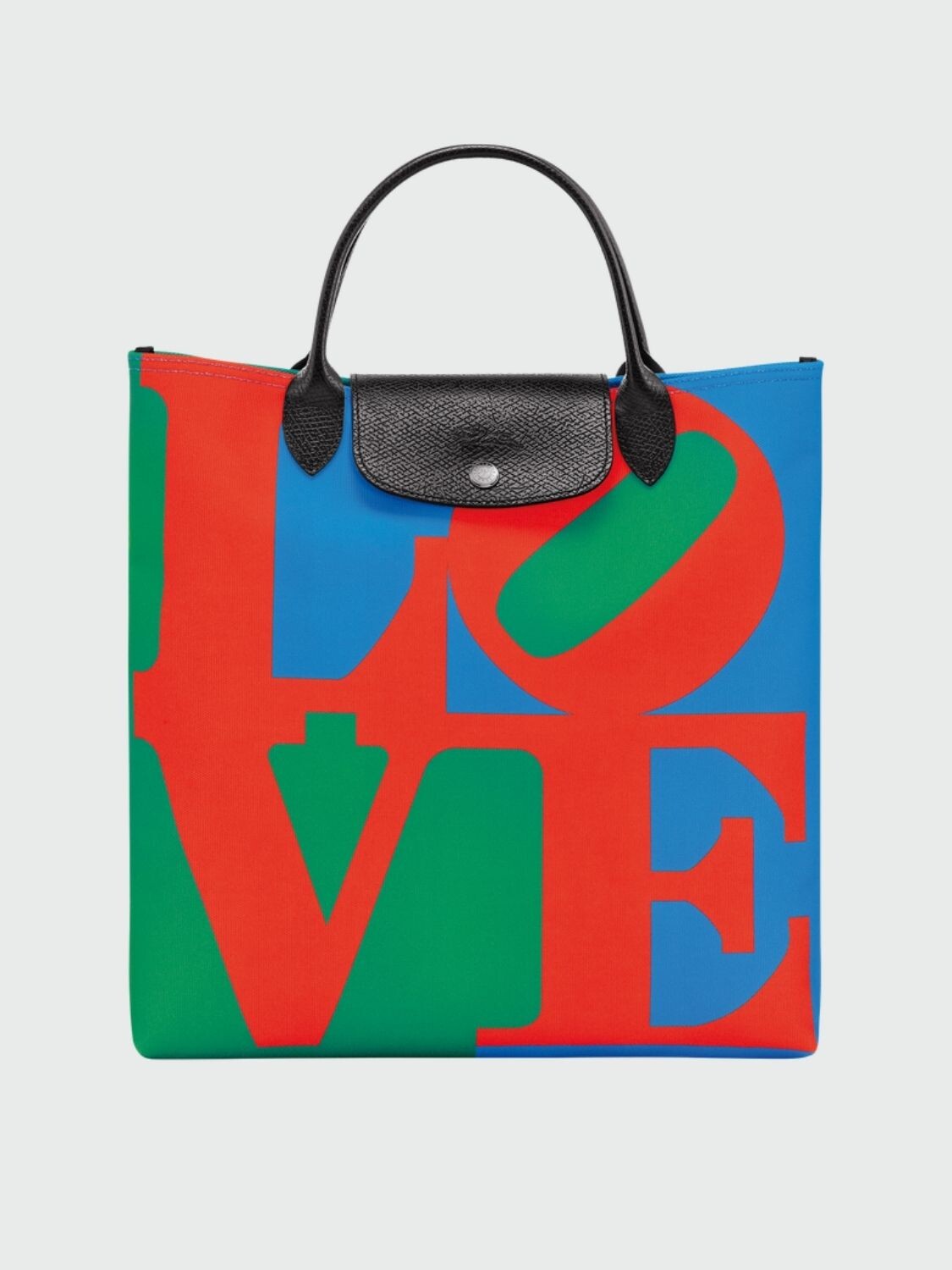 Cartera Longchamp x Robert Indiana S Rojo Fifth Av