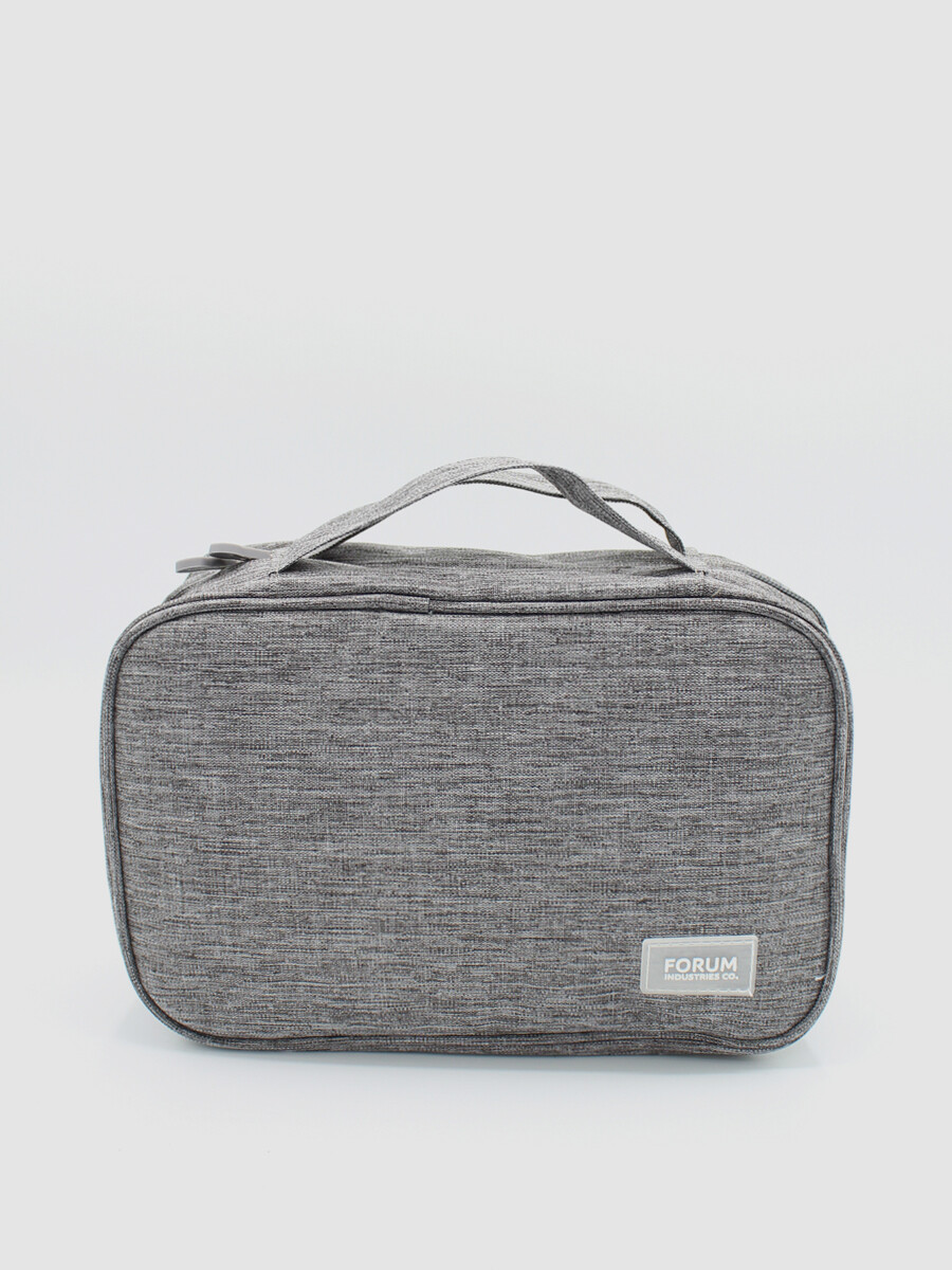 Necessaire de Viaje Desplegable - Gris Oscuro 