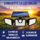 Foco Solar Led Exterior Sensor Movimiento 3 Modos Youhome Foco Solar Led Exterior Sensor Movimiento 3 Modos Youhome