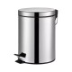 Tacho de Basura 20 Lts Lumax Cesto de Residuos Pedal o Manual Inox
